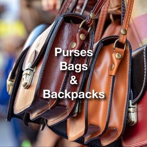 Purses, Bags, Backpacks, & Totes